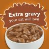 Purina Friskies Extra Gravy Chunky Wet Cat Food Variety Pack, 5.5 oz Cans (24 Pack)